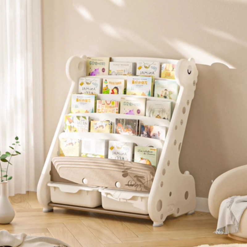 Kids Plastic Bookshelf with To - đánh giá và giá Baby Nursery Bookshelf