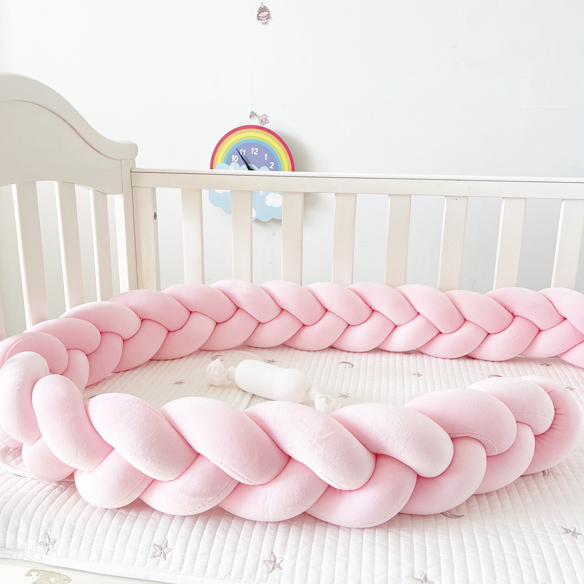 1M/2M/3M/4M Baby Braid Bumper  - đánh giá và giá Baby Nursery Sale