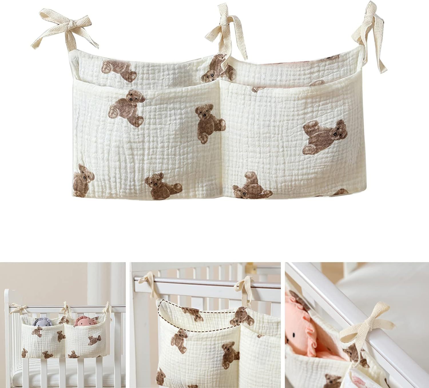 Baby Crib Organizer Cot Caddy  - đánh giá và giá Baby Bag Nursery