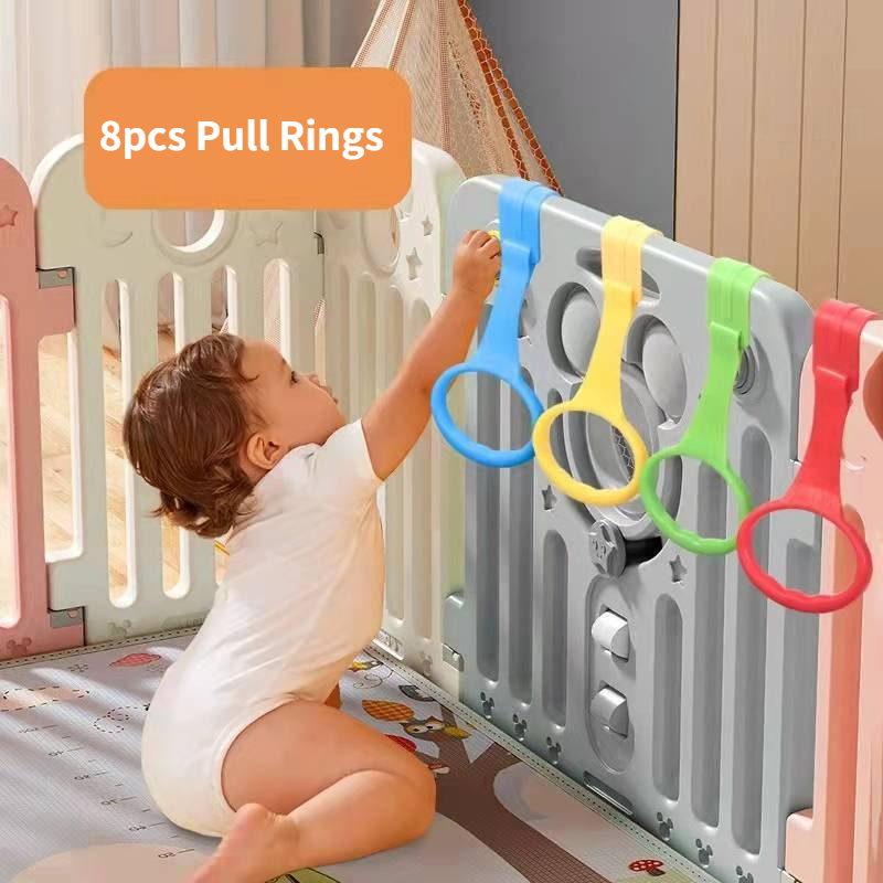 8pcs Pull Rings for Playpen Ba - đánh giá và giá Baby Nursery Hooks
