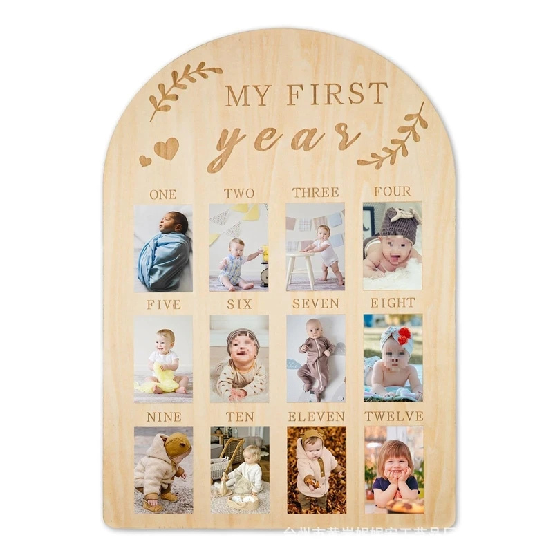 Wooden Baby Month Milestone Ph - đánh giá và giá Baby Nursery Keepsake