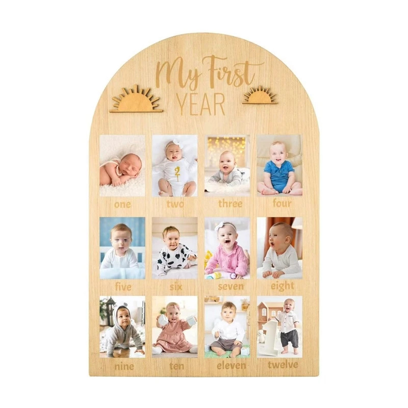Wooden Baby Month Milestone Ph - đánh giá và giá Baby Nursery Keepsake