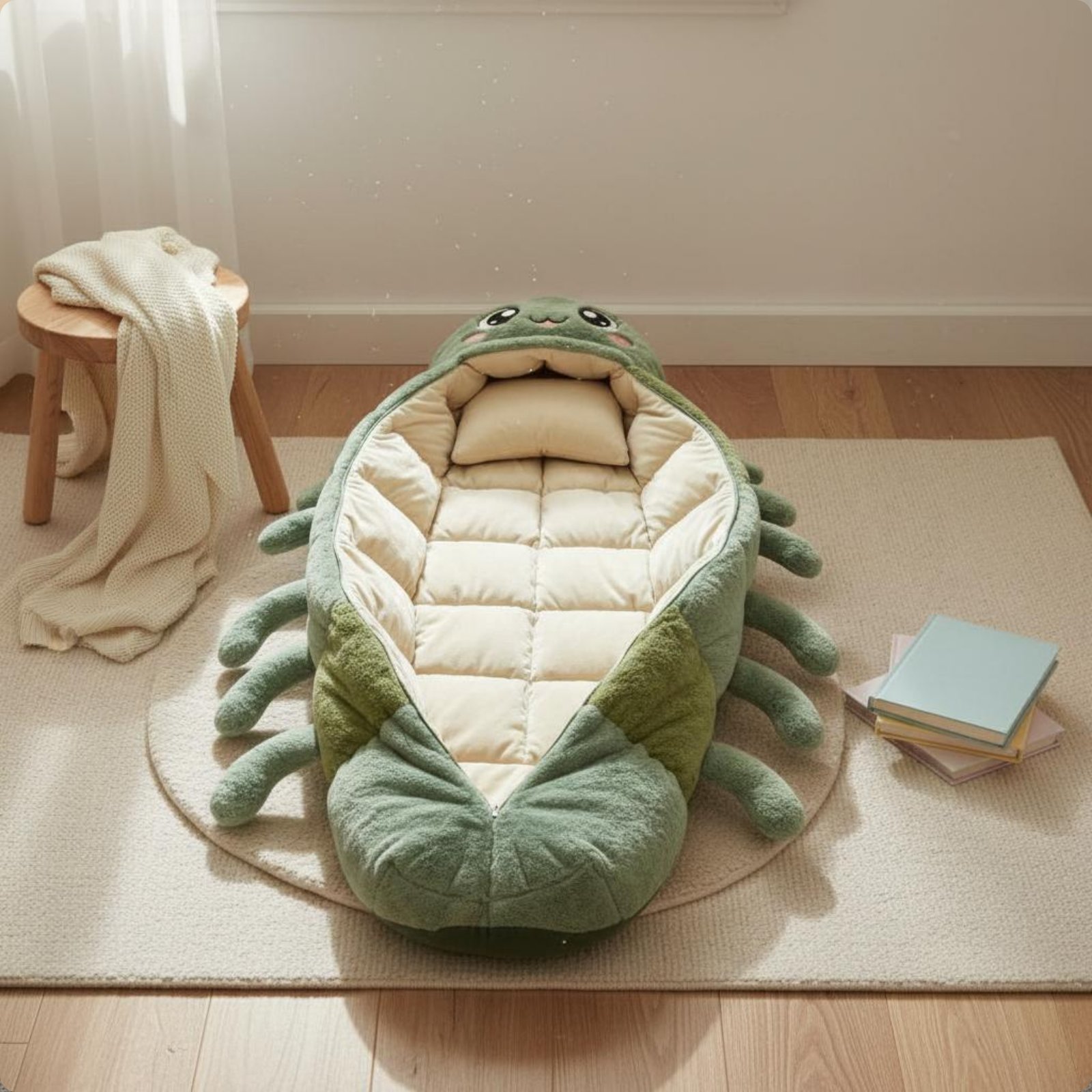Segmented Caterpillar Sleeping - đánh giá và giá Baby Nursery Bedding
