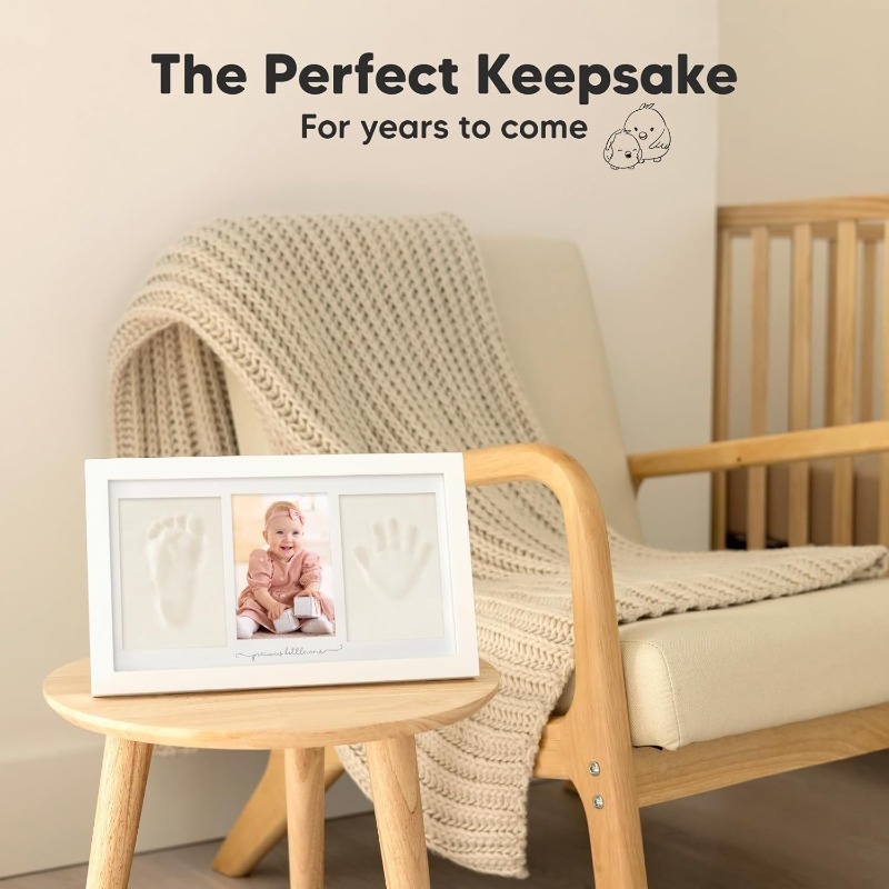 Baby Handprint Footprint Clay  - đánh giá và giá Baby Nursery Kit