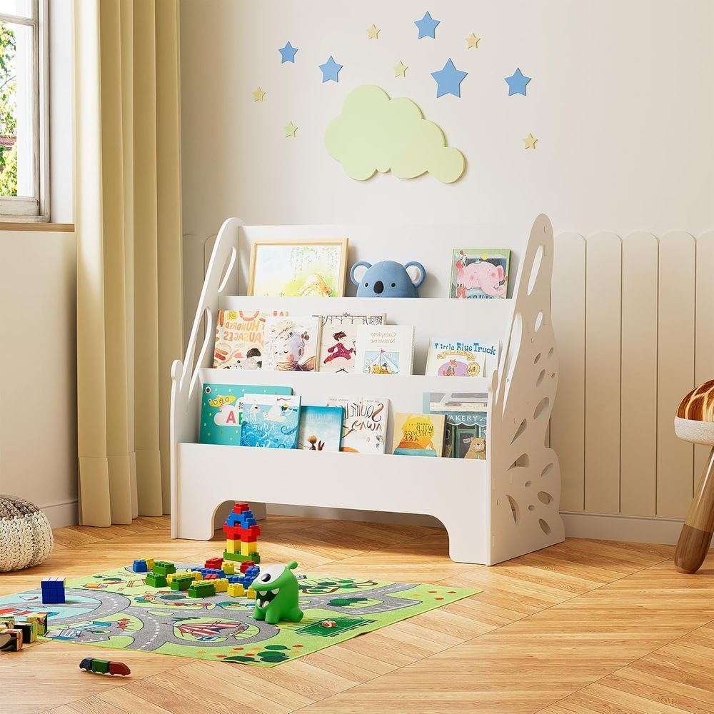 3 Tier Kids Bookshel - Nursery - đánh giá và giá Baby Nursery Organizer