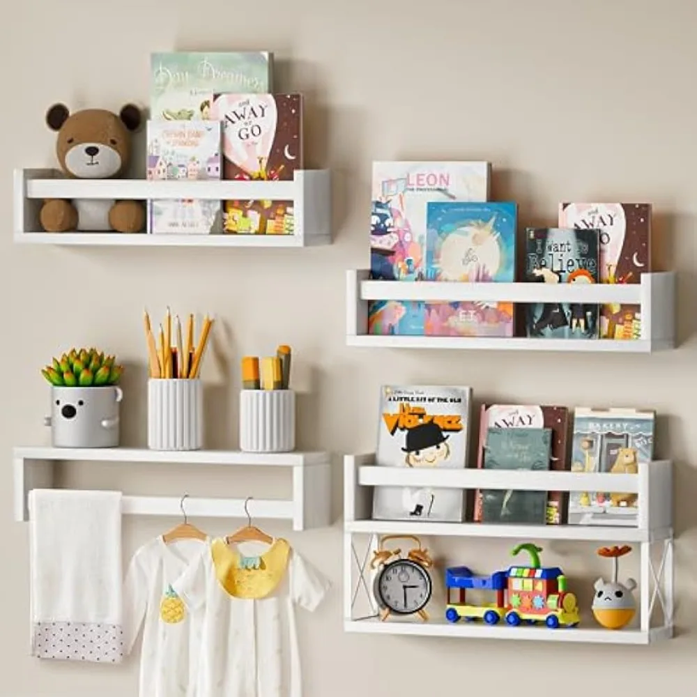 QimCoor Nursery Book Shelves S - đánh giá và giá Baby Nursery Bookshelf