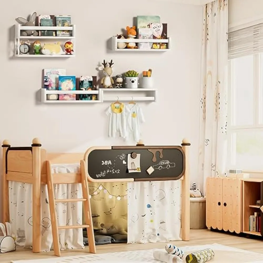 QimCoor Nursery Book Shelves S - đánh giá và giá Baby Nursery Bookshelf