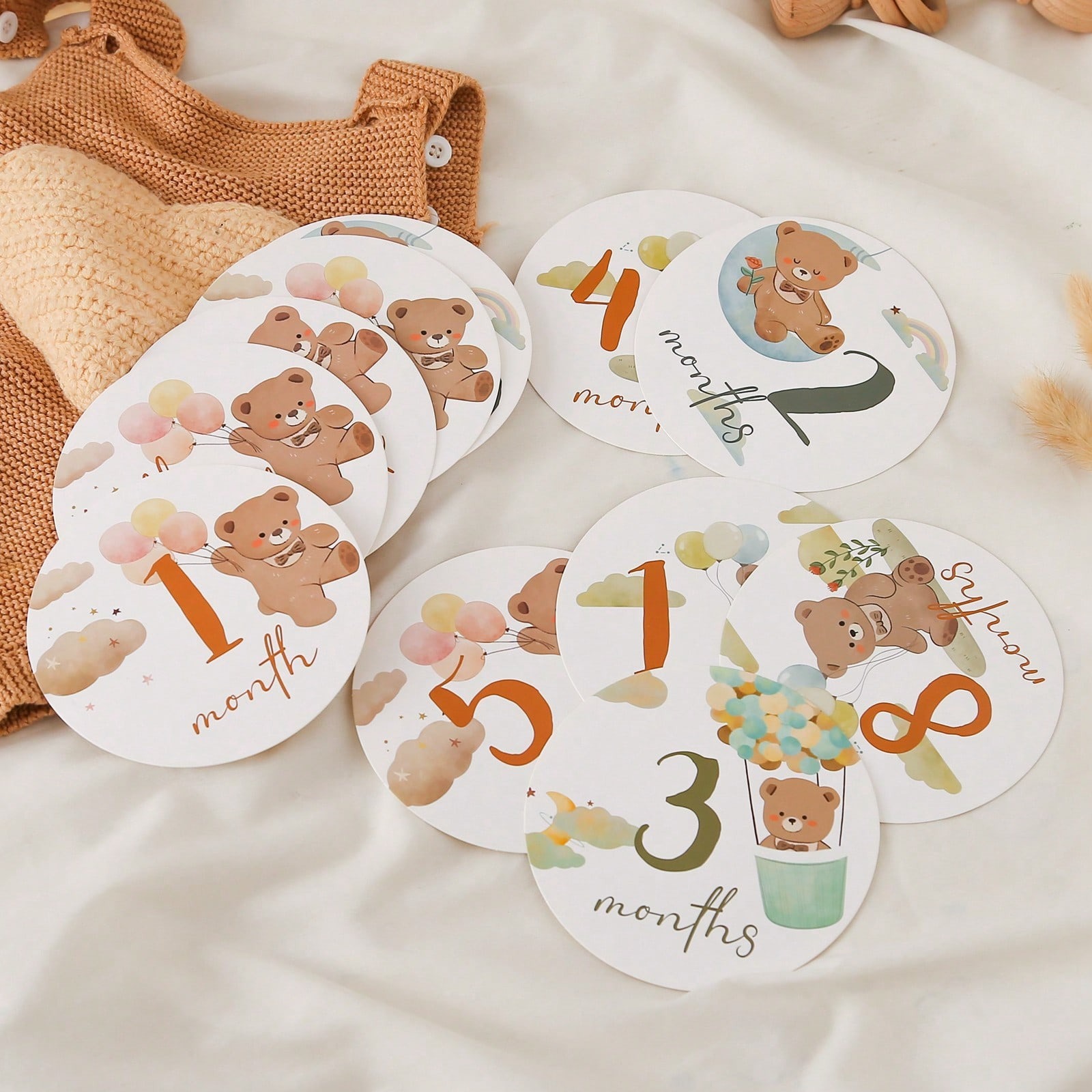 Baby Photo Commemorative Prop  - đánh giá và giá Milestone Card Set