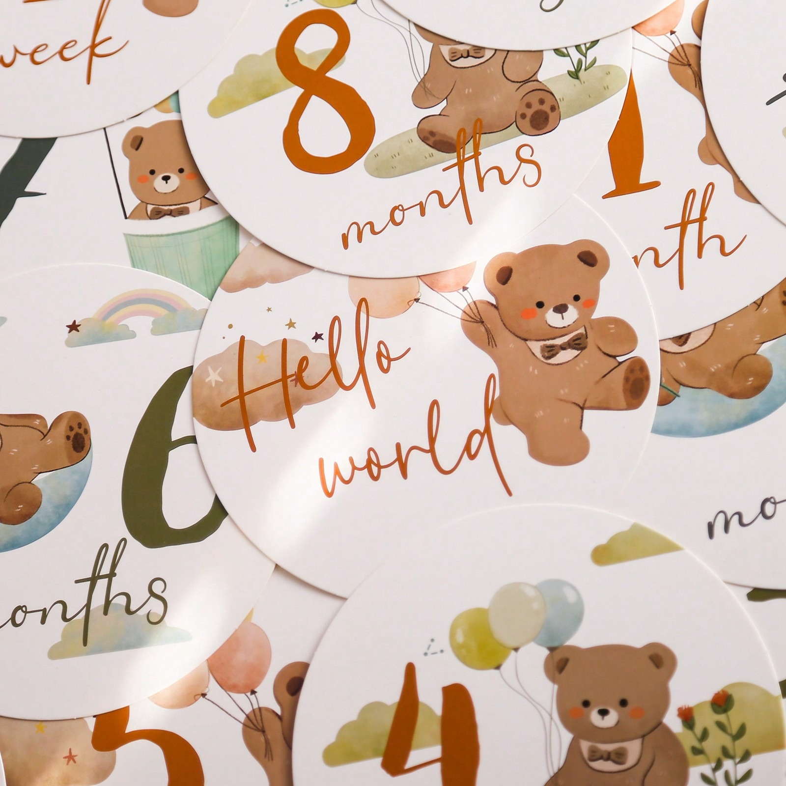 Baby Photo Commemorative Prop  - đánh giá và giá Milestone Card Set