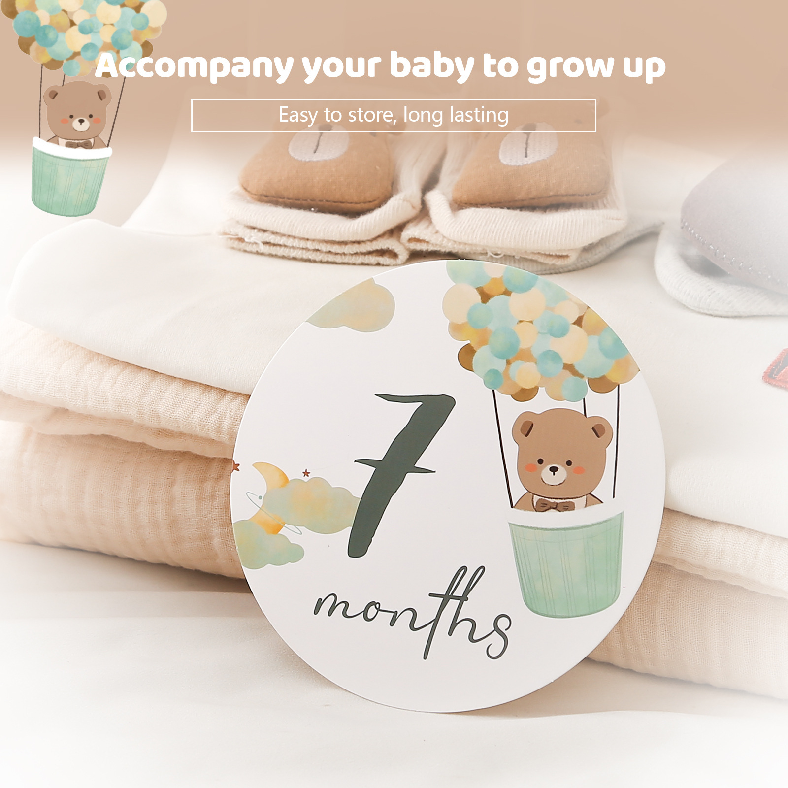Baby Photo Commemorative Prop  - đánh giá và giá Milestone Card Set