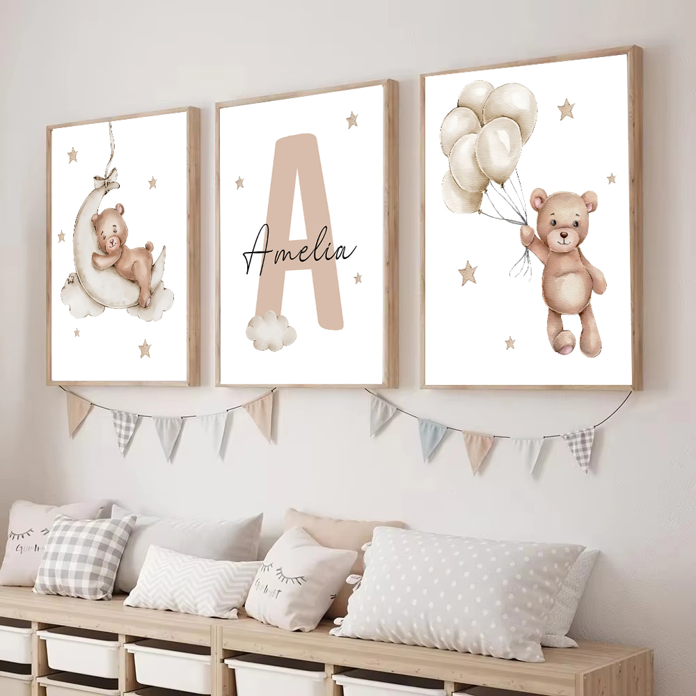3pcs/set Customized Baby Perso - đánh giá và giá Baby Nursery Kit