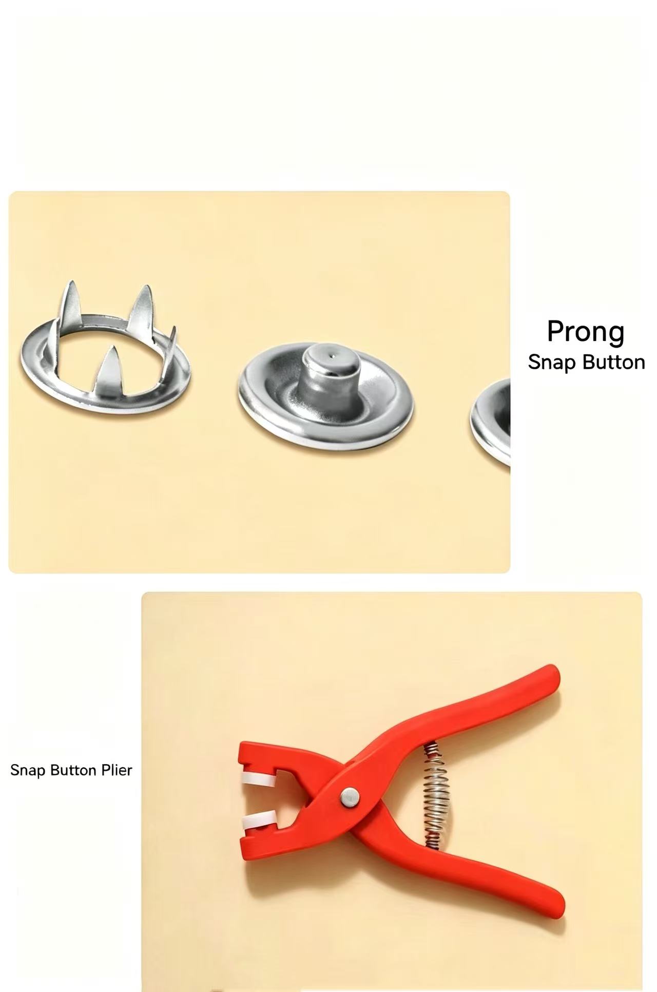 Prong Snap Button Kit No Sew M - đánh giá và giá Baby Nursery Sale