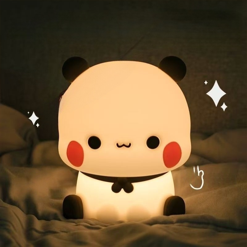 Panda Led Night Light Lamp Cut - đánh giá và giá Baby Nursery Dolls