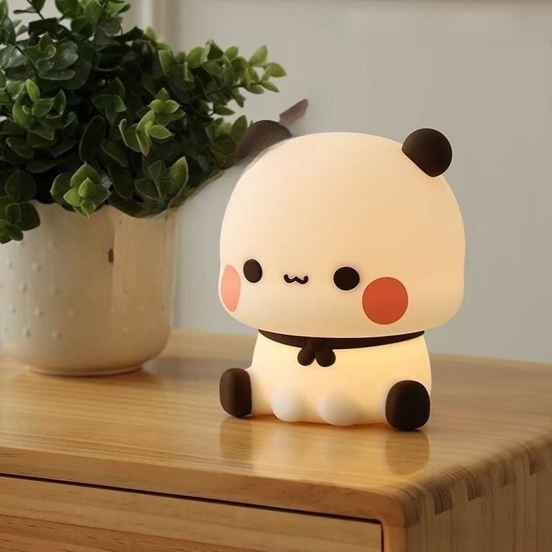 Panda Led Night Light Lamp Cut - đánh giá và giá Baby Nursery Dolls