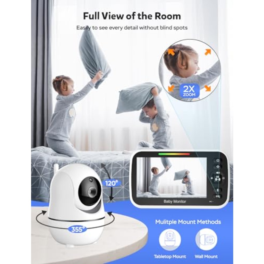 Baby monitor for nursery use,  - đánh giá và giá Baby Nursery Hours