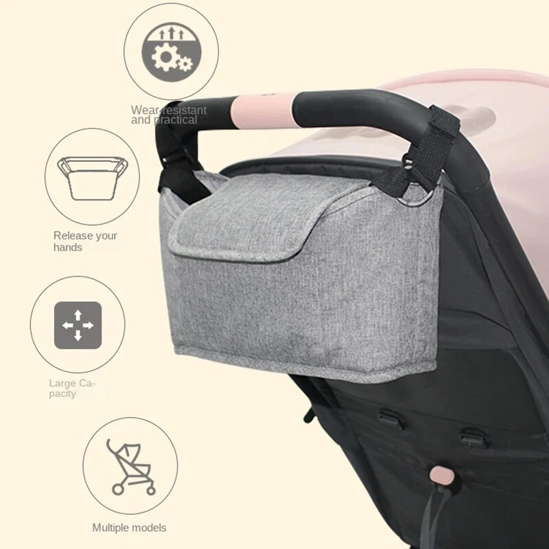 Stroller Bag Baby Diaper Mummy - đánh giá và giá Baby Bag Nursery