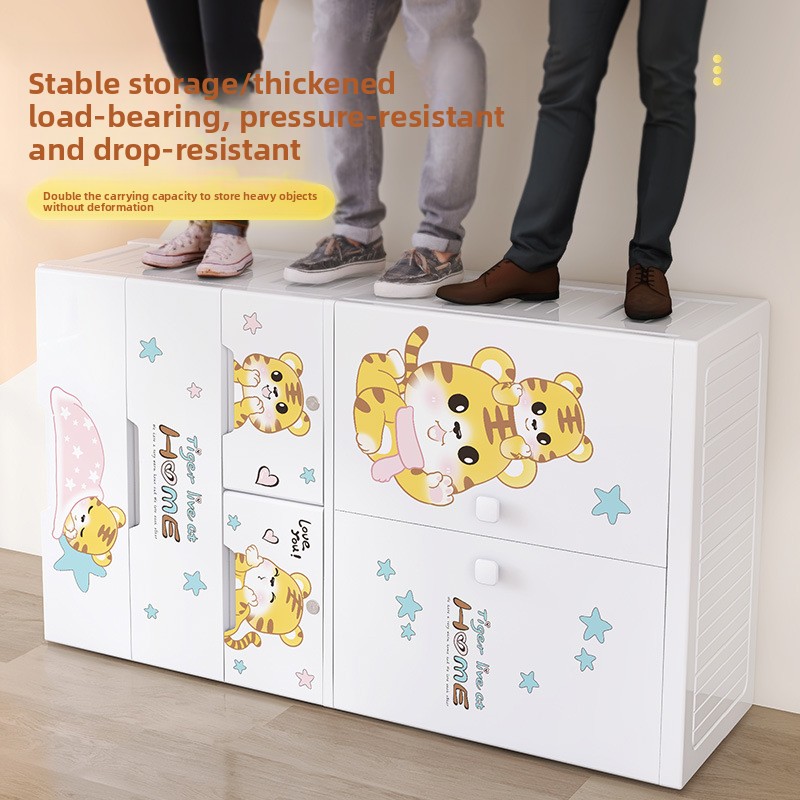 Thickened 5-Drawer Plastic Sto - đánh giá và giá Baby Nursery Dresser