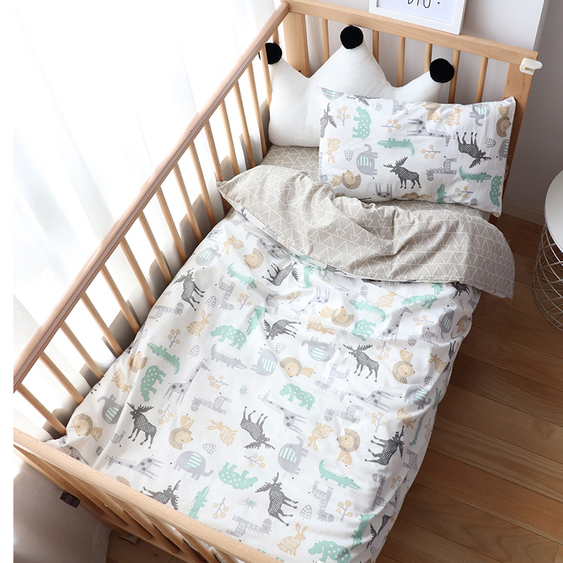 3 Pcs Baby Crib Bedding Set Co - đánh giá và giá Baby Nursery Sale