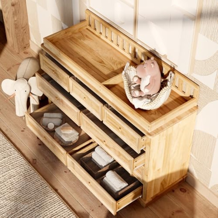 Baby Changing Table Dresser, 1 - đánh giá và giá Baby Nursery Dresser