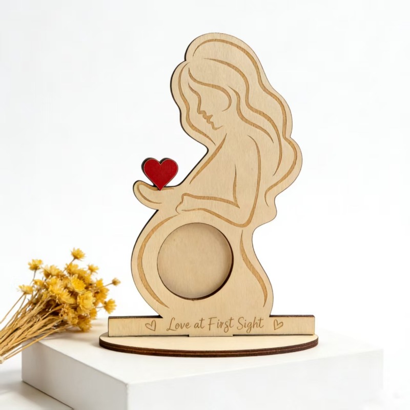 Personalized Baby Photo Wooden - đánh giá và giá Baby Nursery Keepsake