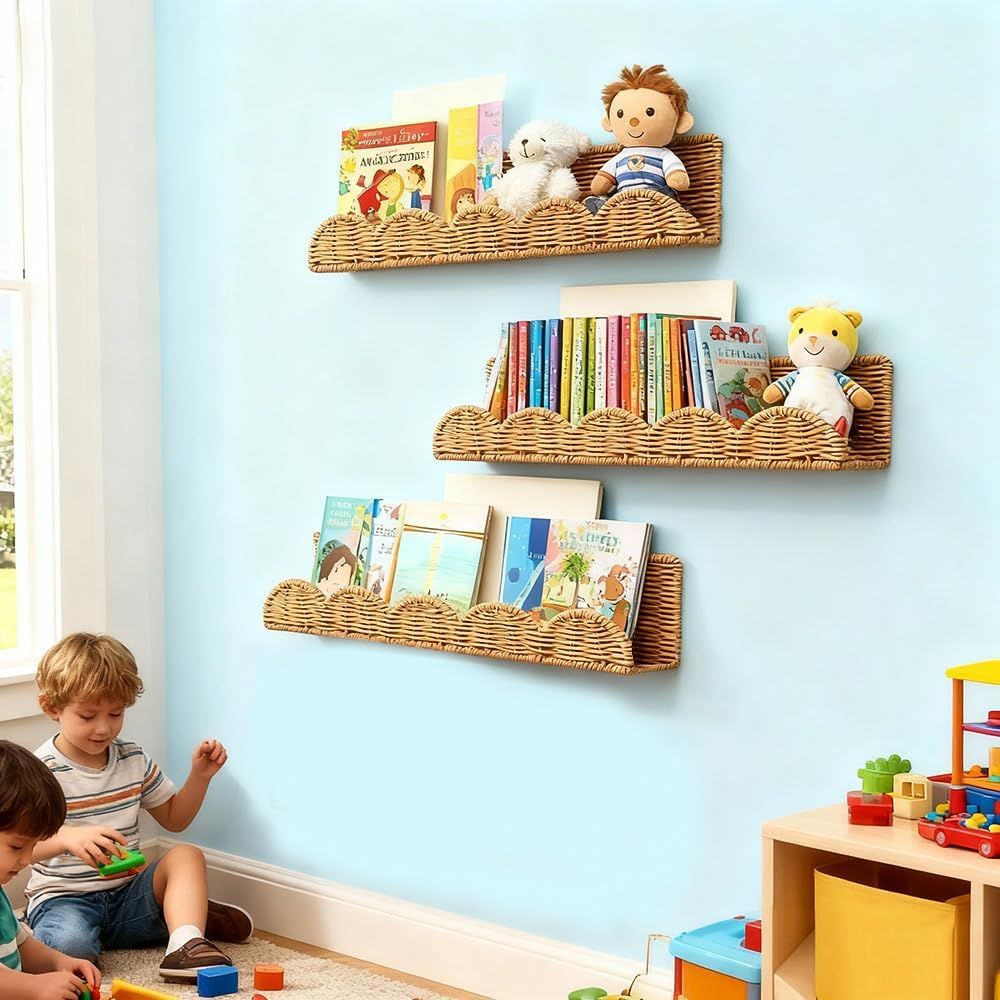 3Set Nursery Book Shelves,l Na - đánh giá và giá Baby Nursery Bookshelf