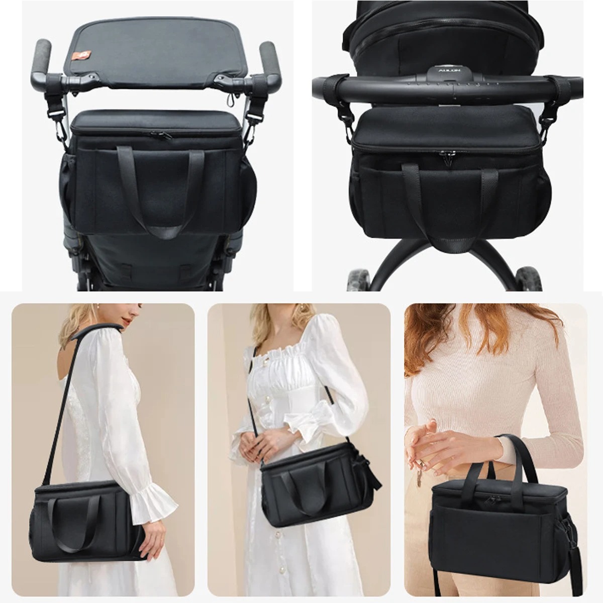 Stroller Organizer Bags Mummy  - đánh giá và giá Baby Bag Nursery