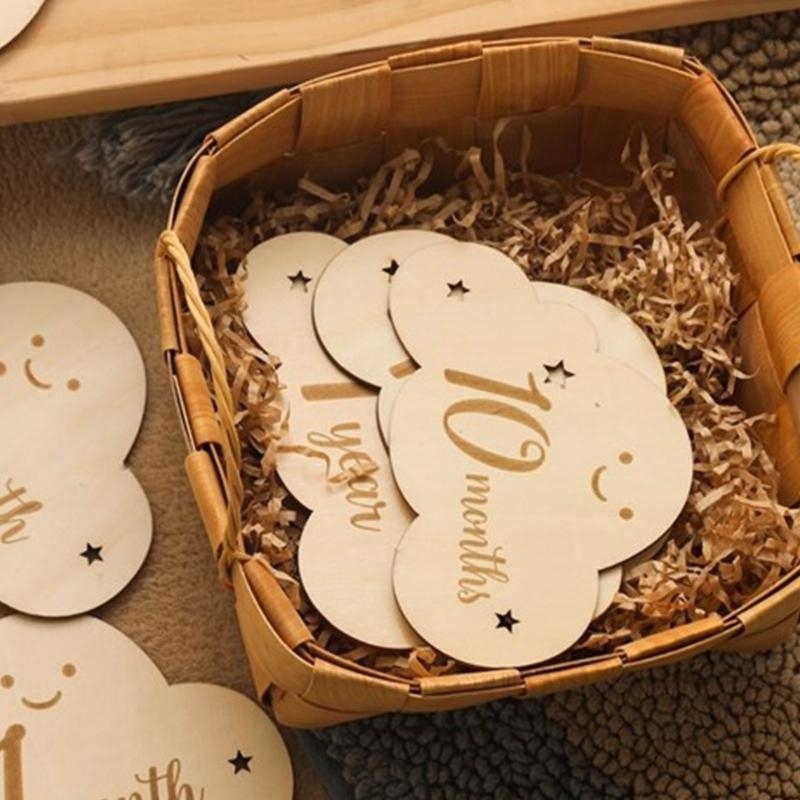 Thẻ ảnh bé Thẻ cột mốc tăng tr - đánh giá và giá Milestone Card Set