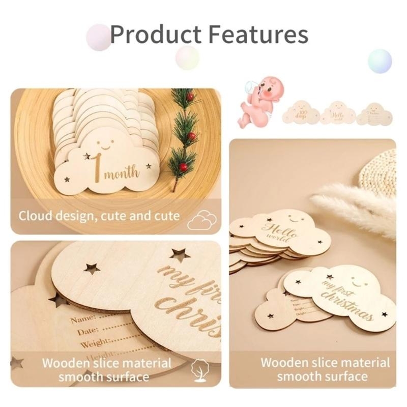 Thẻ ảnh bé Thẻ cột mốc tăng tr - đánh giá và giá Milestone Card Set