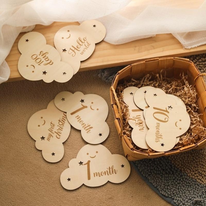 Thẻ ảnh bé Thẻ cột mốc tăng tr - đánh giá và giá Milestone Card Set