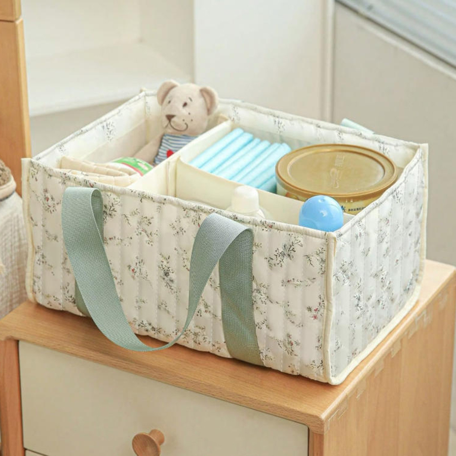 Floral Diaper Caddy Organizer, - đánh giá và giá Baby Bag Nursery