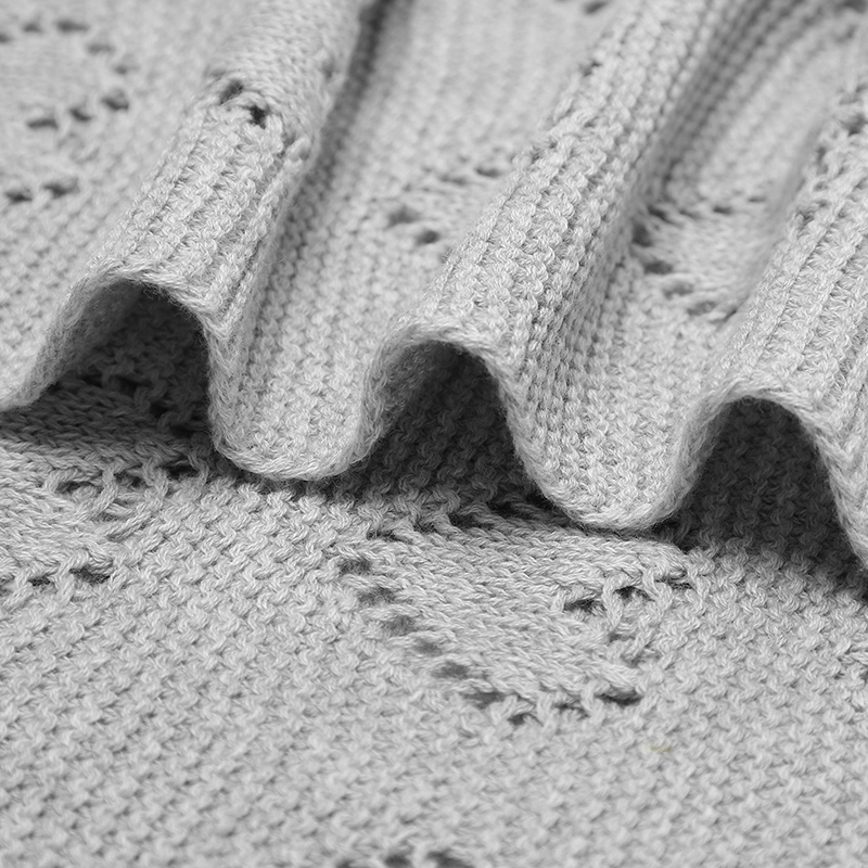 Baby Cotton Blankets Knitted N - đánh giá và giá Baby Nursery Bedding