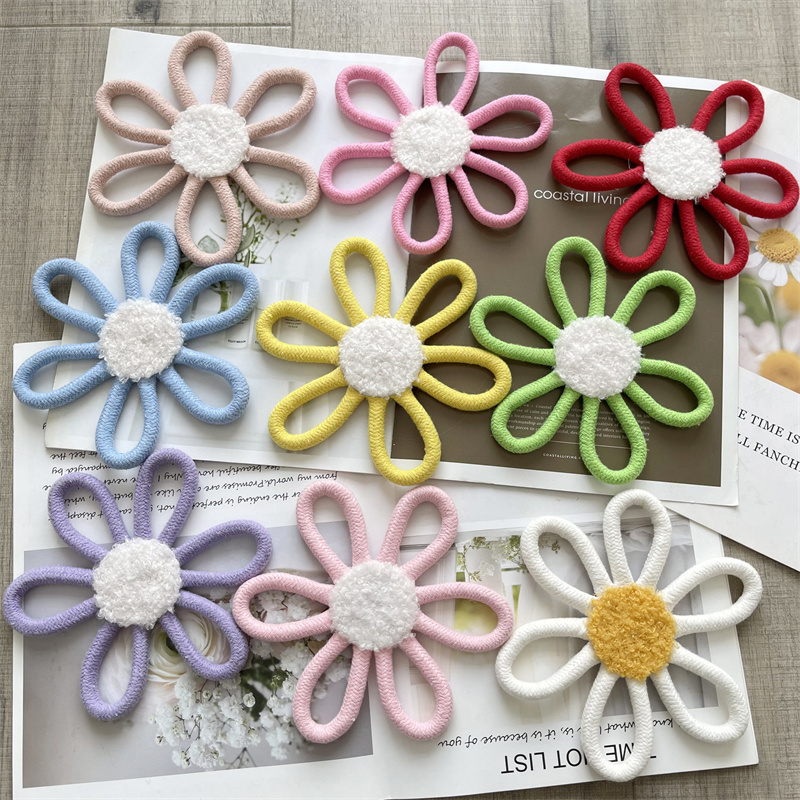 Cotton Rope Woven Daisy Flower - đánh giá và giá Baby Nursery Fabric
