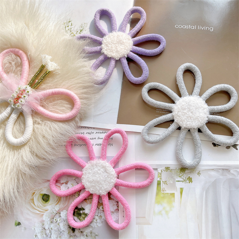 Cotton Rope Woven Daisy Flower - đánh giá và giá Baby Nursery Fabric