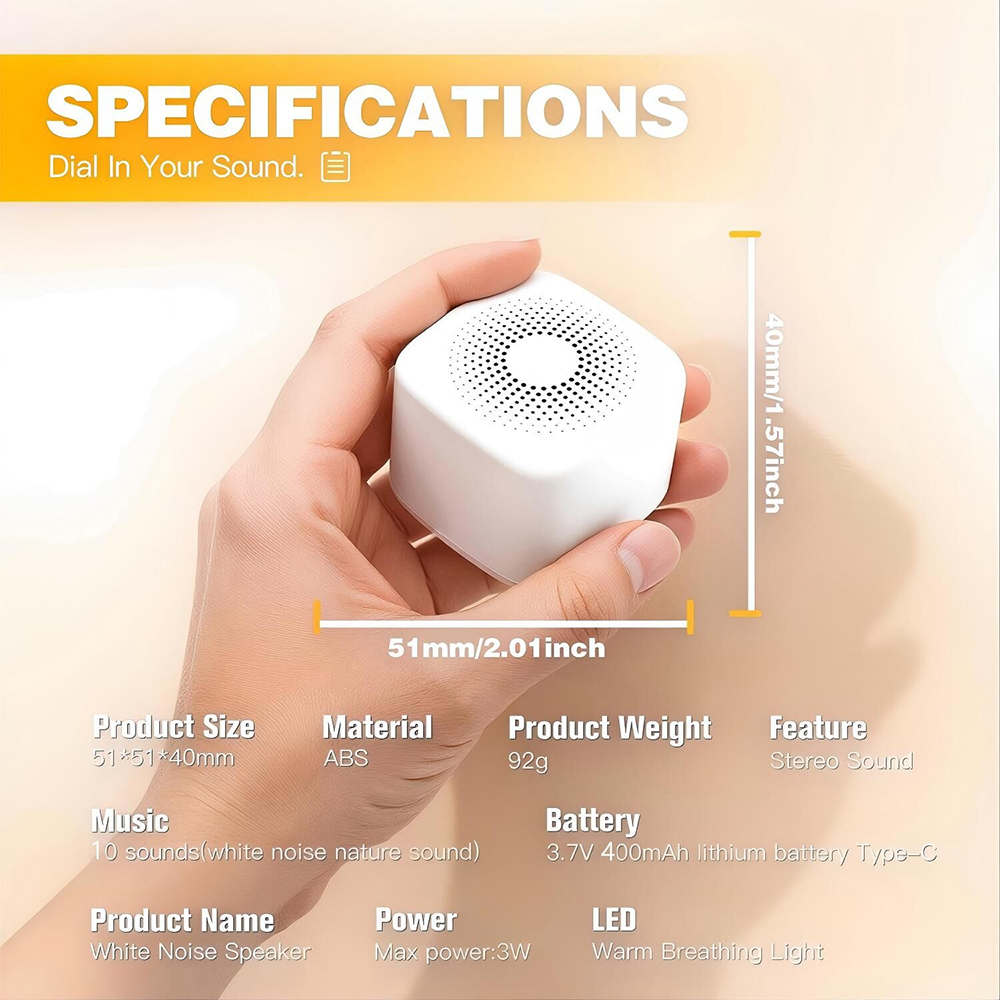 White Noise Machine 10 Soothin - đánh giá và giá Baby Sound Machine White