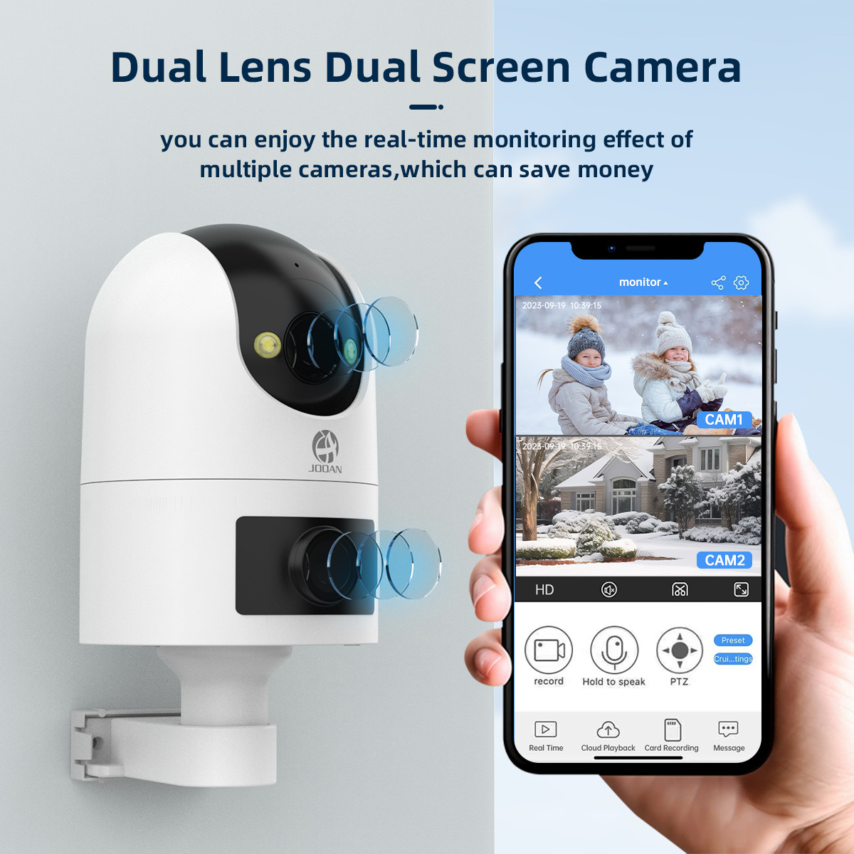 4K PTZ IP Camera Outdoor Water - đánh giá và giá Baby Monitor Split Screen