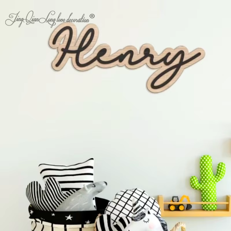 Custom Wooden Name Sign for Nu - đánh giá và giá Baby Nursery Name Letters