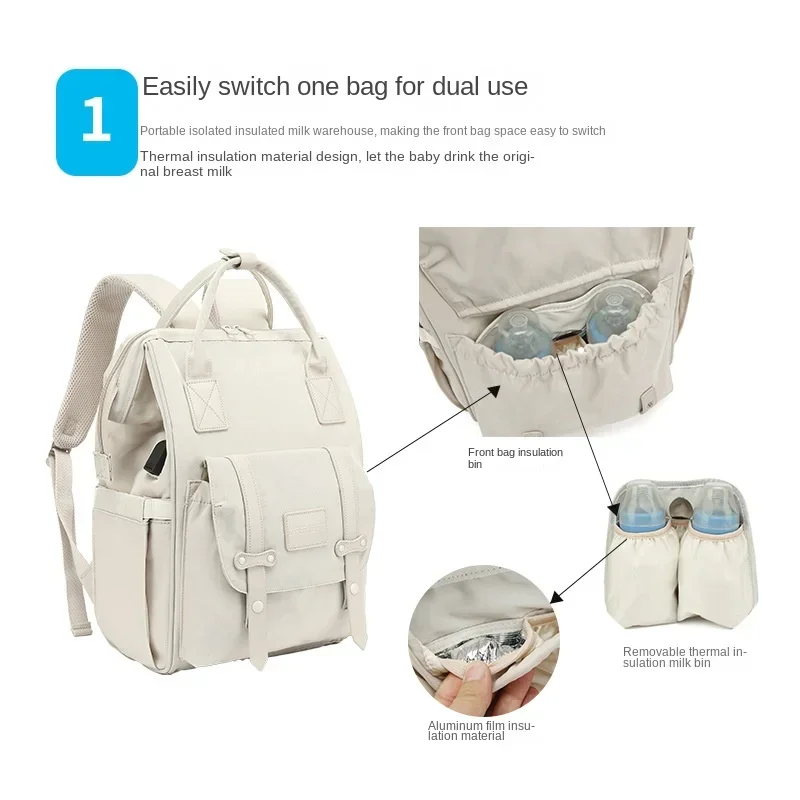 Baby Nappy Bag Mummy Bag Backp - đánh giá và giá Baby Bag Nursery