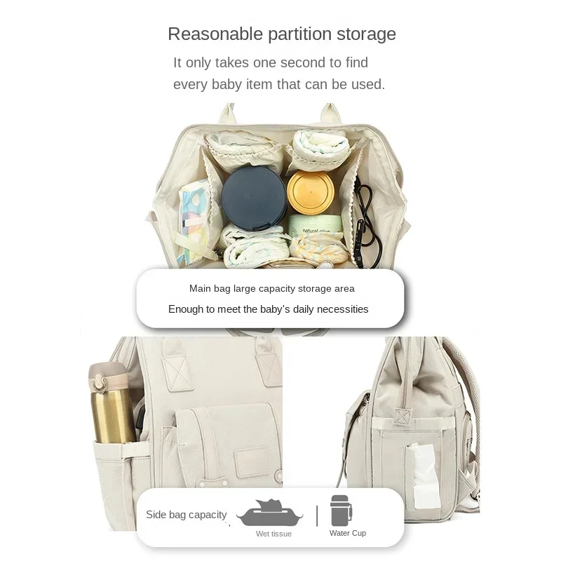 Baby Nappy Bag Mummy Bag Backp - đánh giá và giá Baby Bag Nursery